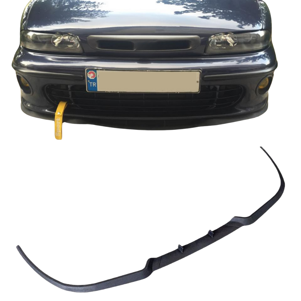 For Fiat Marea Cupra R Front Spoiler Front Bumber Lip Spoiler Lip Universal 3 PCS Bodykit Spor Accessory Tuning Exterior Parts