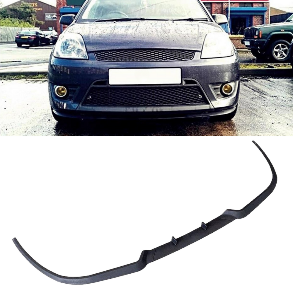 For Ford Fiesta Cupra R Front Spoiler Front Bumber Lip Spoiler Lip Universal 3 PCS Bodykit Spor Accessory Tuning Exterior Parts