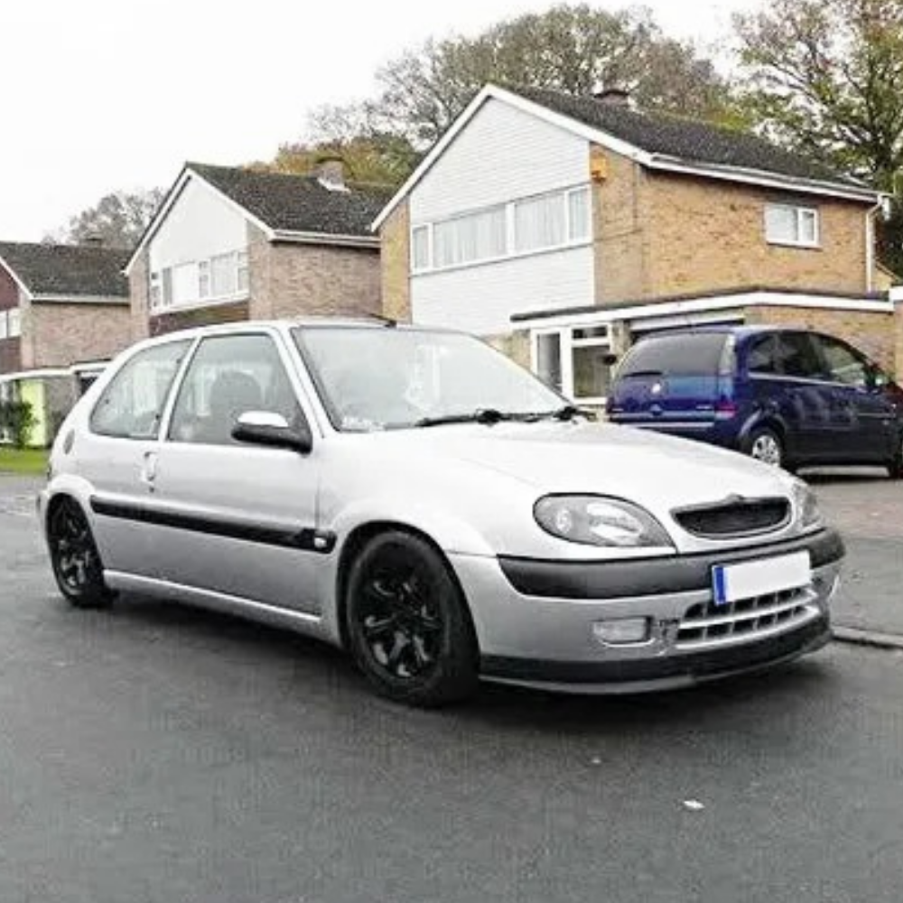 For Cıtroen Saxo Cupra R Front Spoiler Front Bumber Lip Spoiler Lip Universal 3 PCS Bodykit Spor Accessory Tuning Exterior Parts