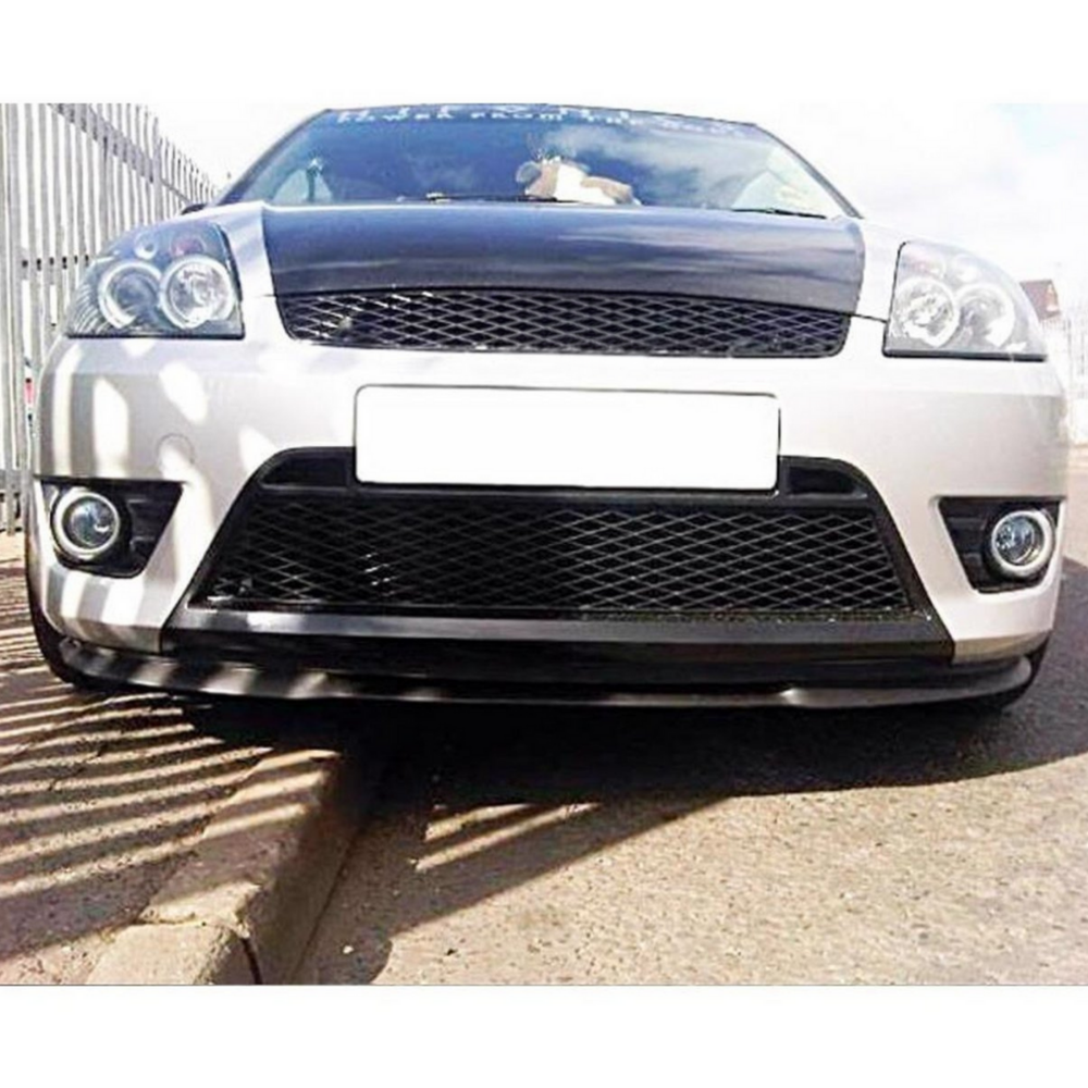 For Ford Fiesta Cupra R Front Spoiler Front Bumber Lip Spoiler Lip Universal 3 PCS Bodykit Spor Accessory Tuning Exterior Parts