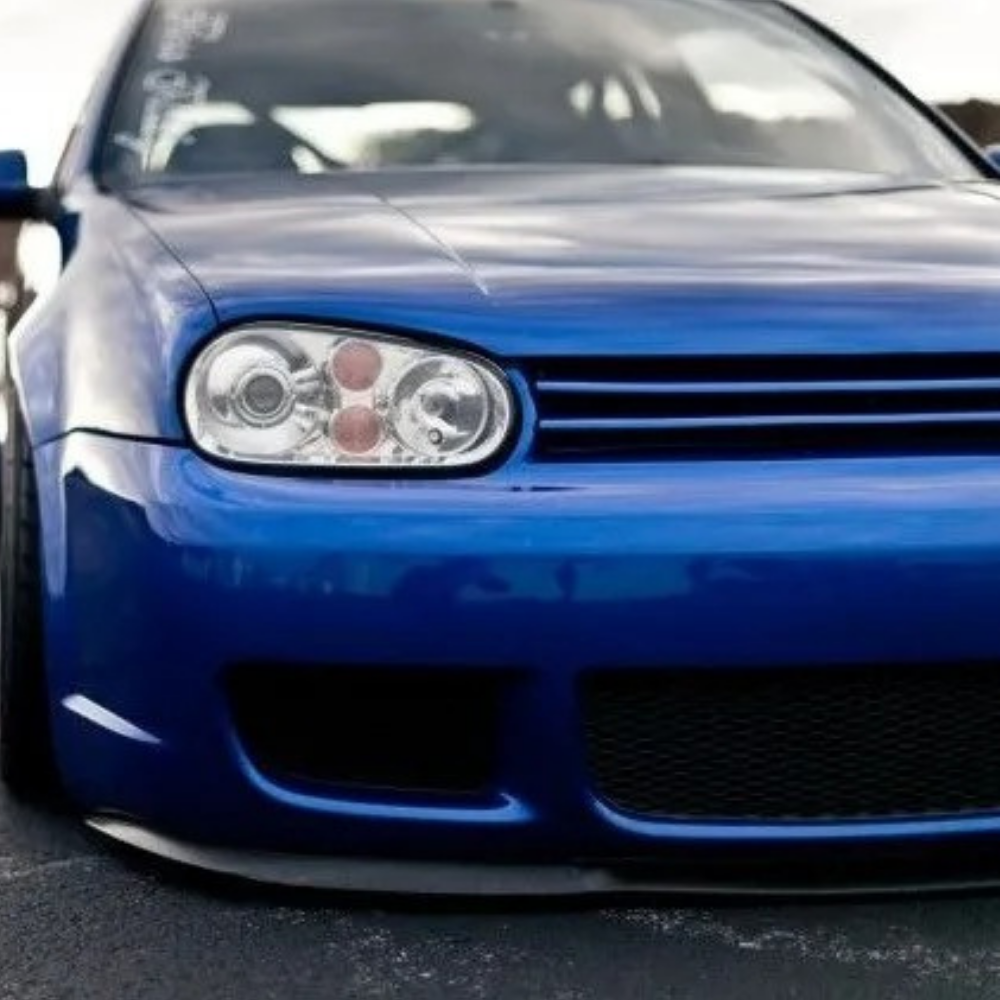 For VW Volkswagen Golf MK4 GTI CUPRA R FRONT SPOILER FRONT BUMPER LIP Spoiler lip universal 3pcs bodykit Spor accessory tuning