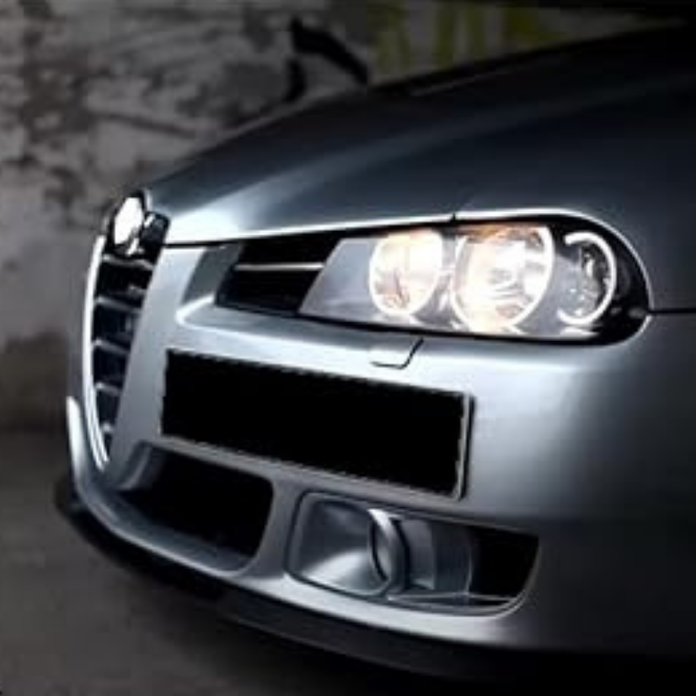 For Alfa Romeo 166 Cupra R Front Spoiler Front Bumber Lip Spoiler Lip Universal 3 PCS Bodykit Spor Accessory Tuning Exterior Parts