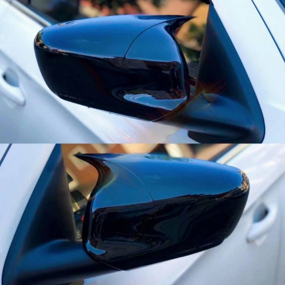 For Peugeot 301 2012 -2023 Bat Style Mirror Cover Car Accessories Rearview Mirror Cover 2 Pieces Cover Shields Tuning