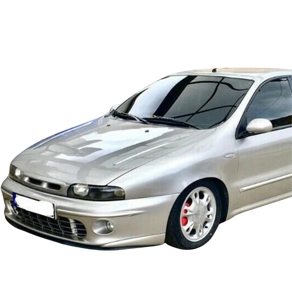 For Fiat Marea Cupra R Front Spoiler Front Bumber Lip Spoiler Lip Universal 3 PCS Bodykit Spor Accessory Tuning Exterior Parts