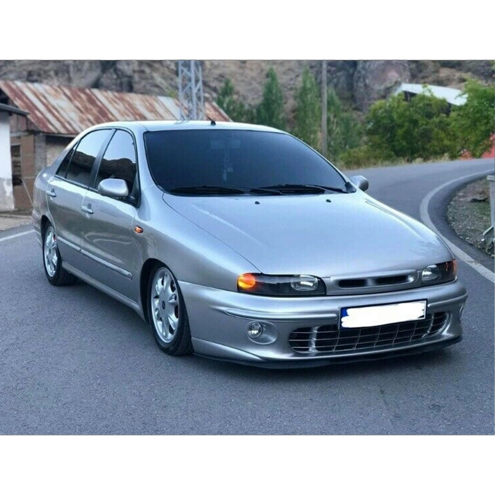 For Fiat Marea Cupra R Front Spoiler Front Bumber Lip Spoiler Lip Universal 3 PCS Bodykit Spor Accessory Tuning Exterior Parts