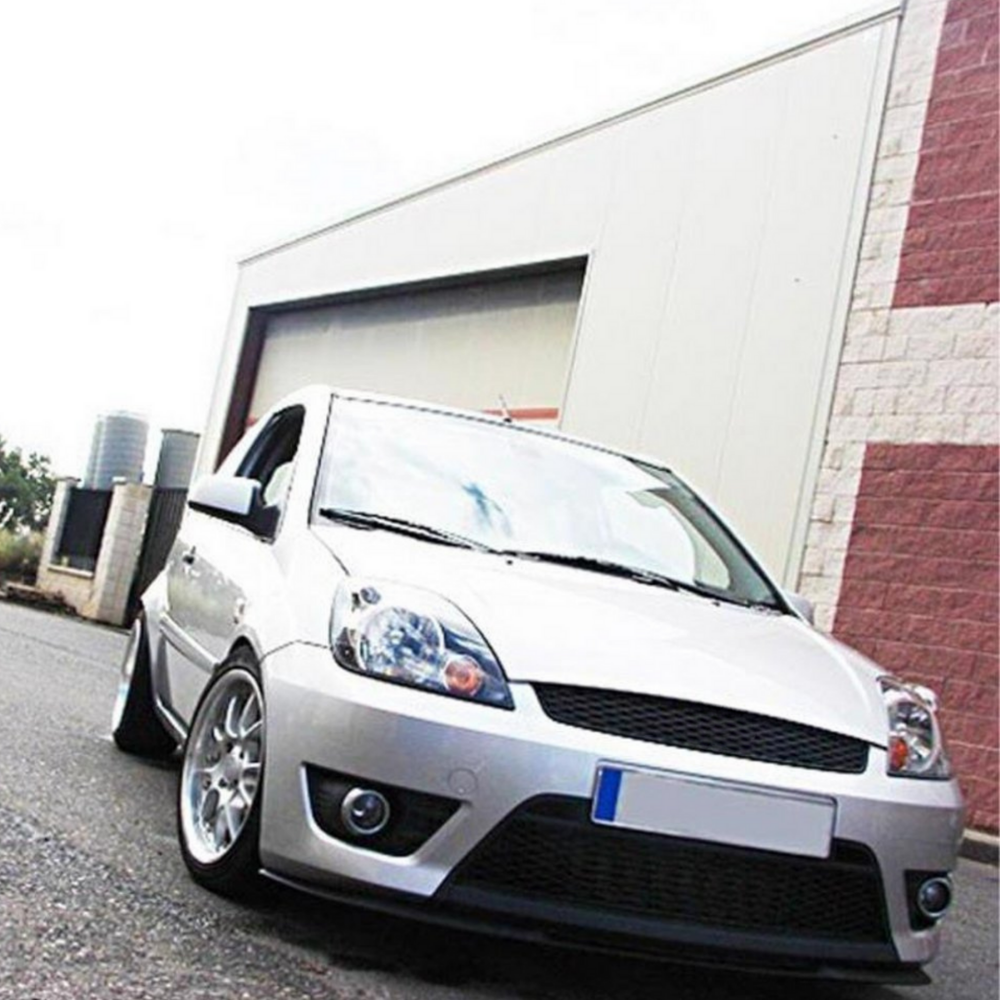 For Ford Fiesta Cupra R Front Spoiler Front Bumber Lip Spoiler Lip Universal 3 PCS Bodykit Spor Accessory Tuning Exterior Parts