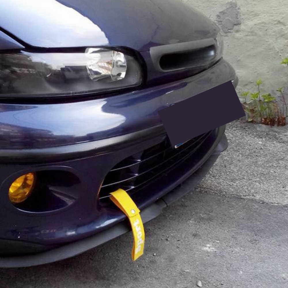For Fiat Marea Cupra R Front Spoiler Front Bumber Lip Spoiler Lip Universal 3 PCS Bodykit Spor Accessory Tuning Exterior Parts