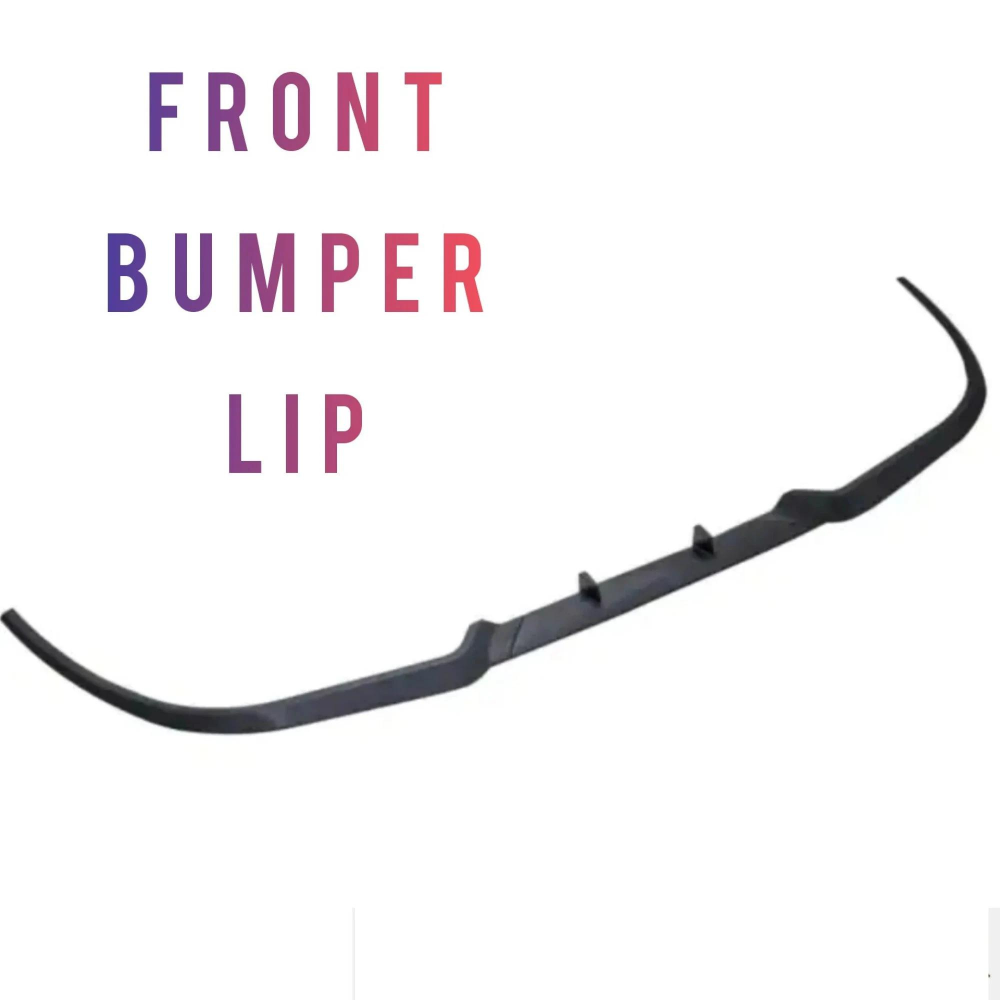 For Alfa Romeo 166 Cupra R Front Spoiler Front Bumber Lip Spoiler Lip Universal 3 PCS Bodykit Spor Accessory Tuning Exterior Parts