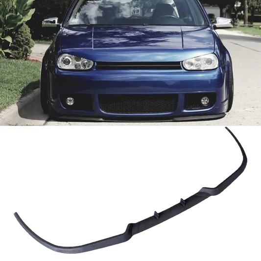 For VW Volkswagen Golf MK4 GTI CUPRA R FRONT SPOILER FRONT BUMPER LIP Spoiler lip universal 3pcs bodykit Spor accessory tuning