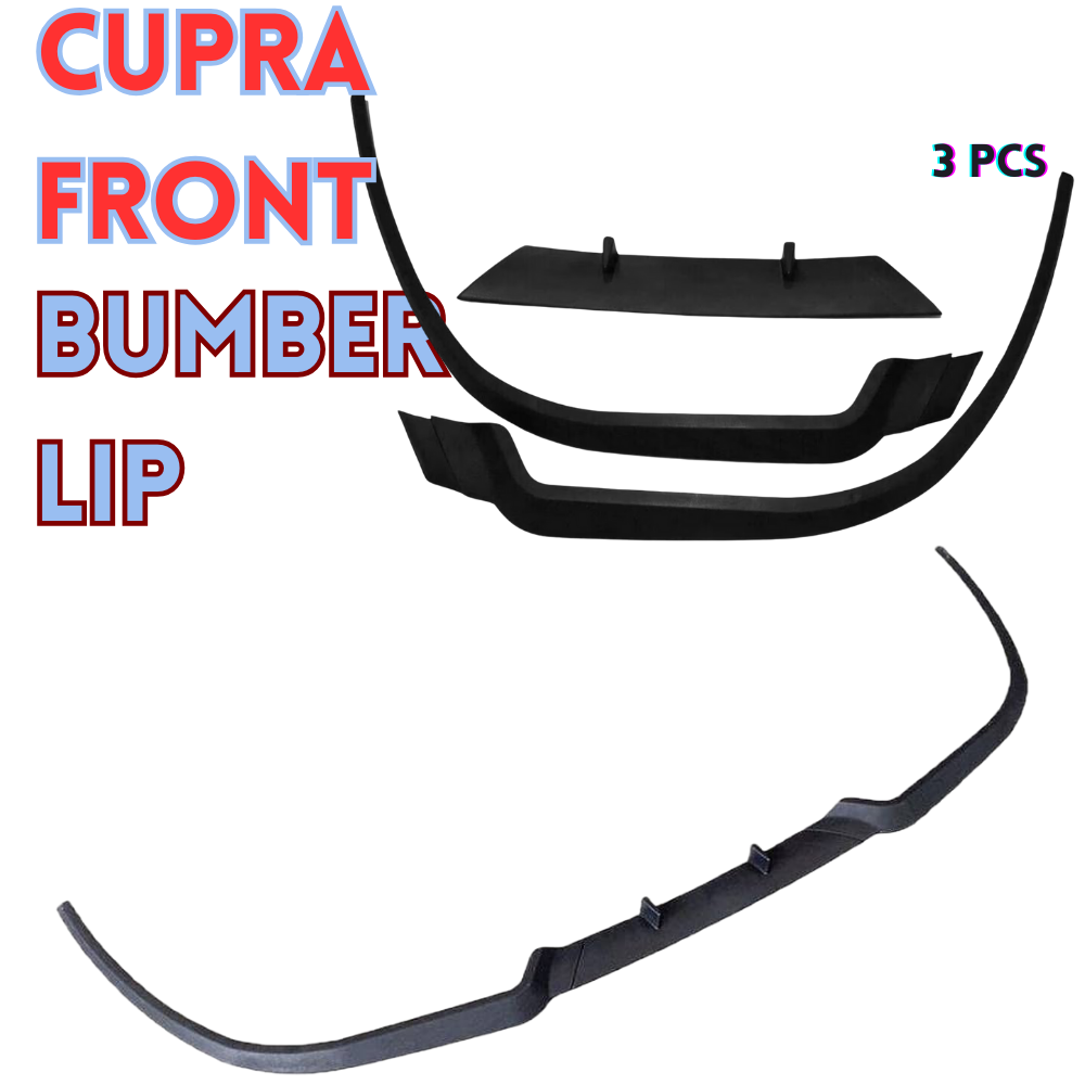 For Alfa Romeo Alfagt GT Cupra R Front Spoiler Front Bumber Lip Spoiler Lip Universal 3 PCS Bodykit Spor Accessory Tuning Exterior Parts