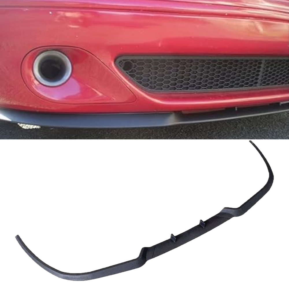 For Alfa Romeo 166 Cupra R Front Spoiler Front Bumber Lip Spoiler Lip Universal 3 PCS Bodykit Spor Accessory Tuning Exterior Parts