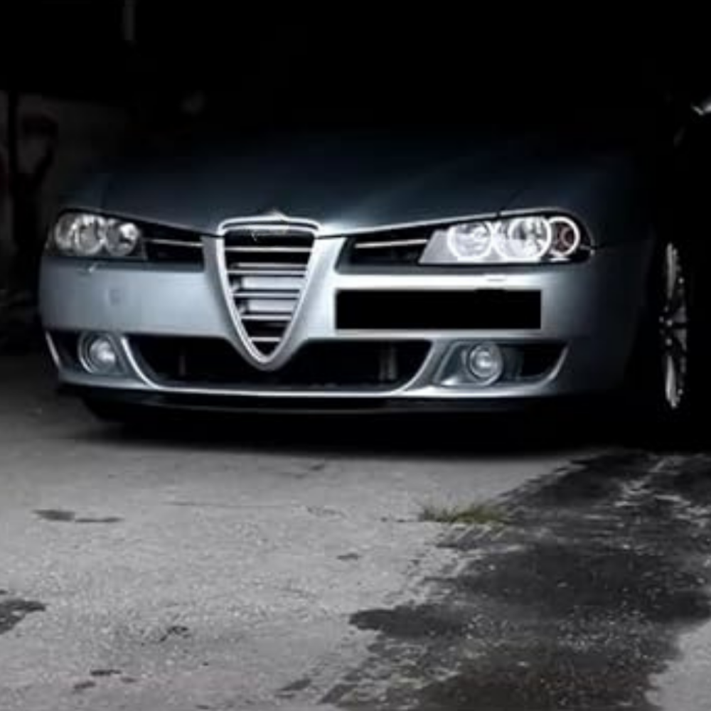 For Alfa Romeo 166 Cupra R Front Spoiler Front Bumber Lip Spoiler Lip Universal 3 PCS Bodykit Spor Accessory Tuning Exterior Parts