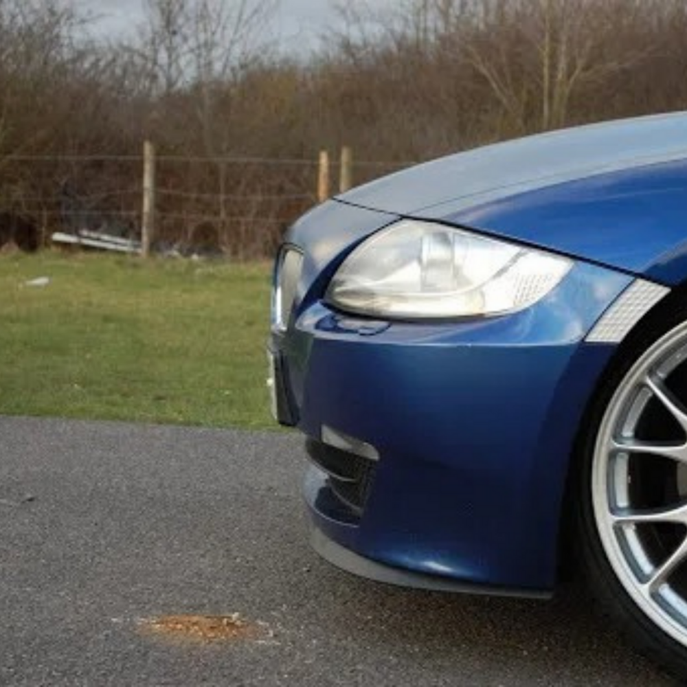 For BMW Z4 E85 E86 ROADSTER Cupra R Front Spoiler Front Bumber Lip Spoiler Lip Universal 3 PCS Bodykit Spor Accessory Tuning Exterior Parts