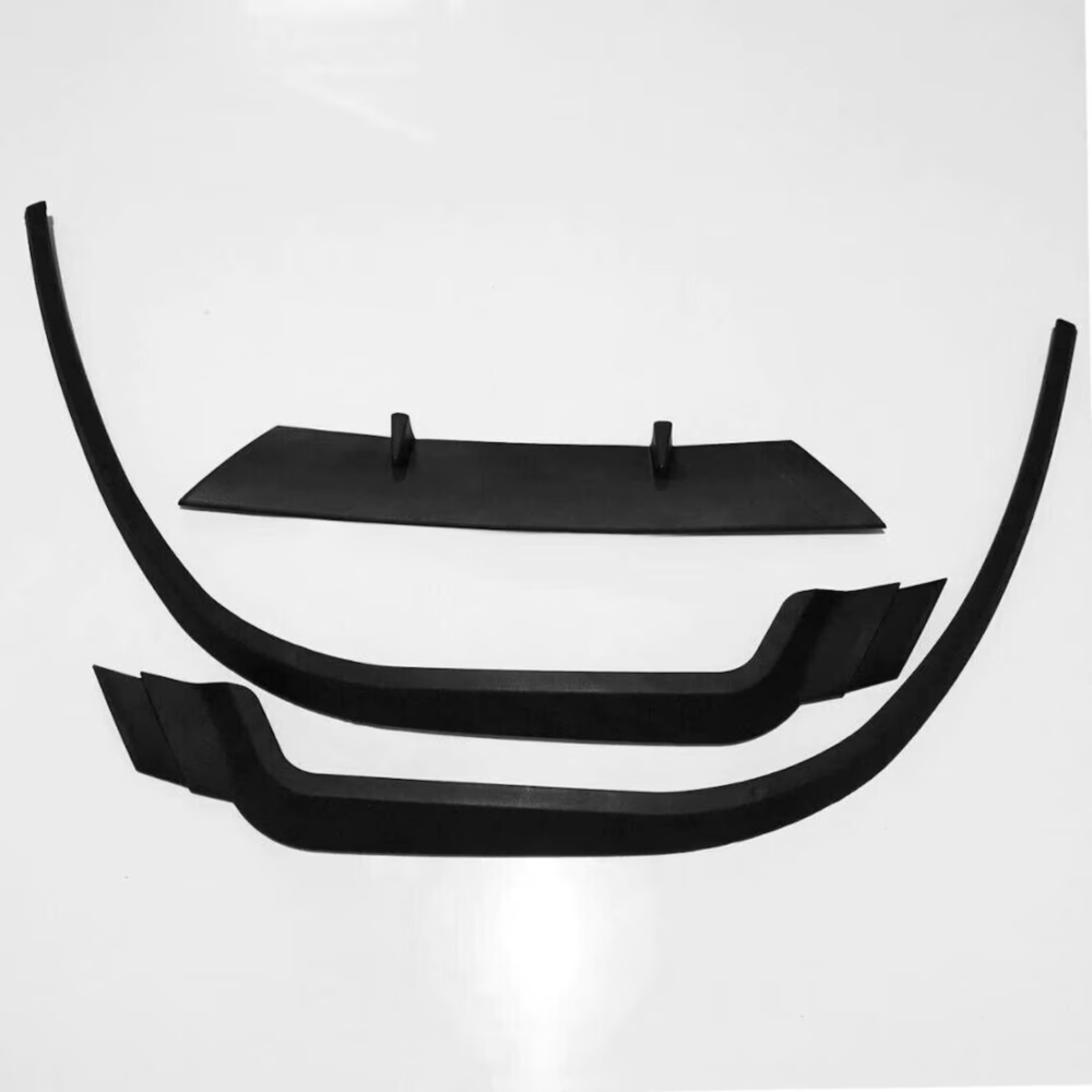 For Alfa Romeo 166 Cupra R Front Spoiler Front Bumber Lip Spoiler Lip Universal 3 PCS Bodykit Spor Accessory Tuning Exterior Parts